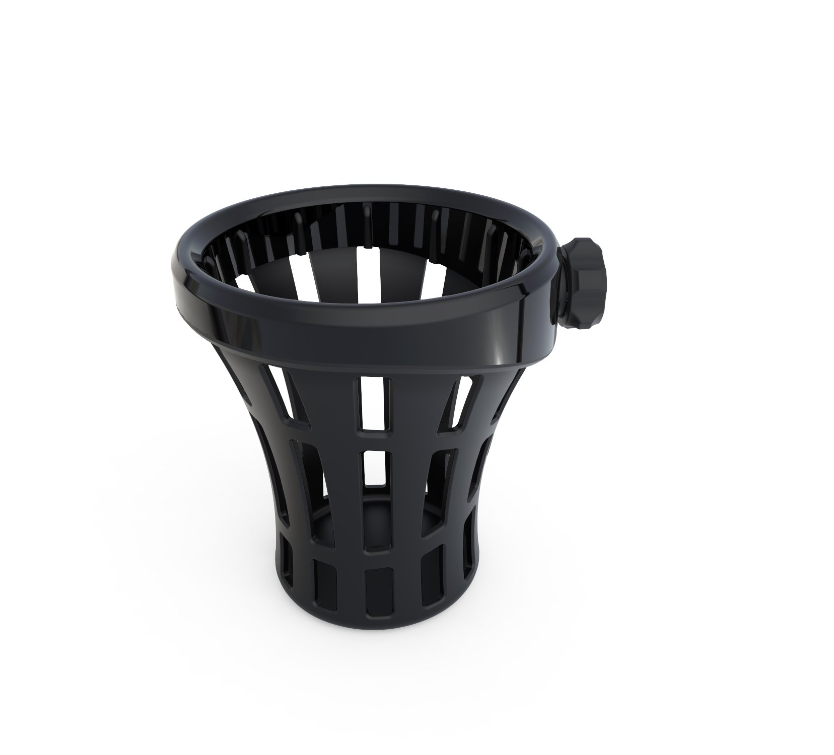 Goldstrike Big Ass Drink Holder (Black) for Honda Gold Wing - Left Side Accessory Mount | Heavy-Duty Cup Holder for Motorcycles | Perfect for Road Trips & Long Rides