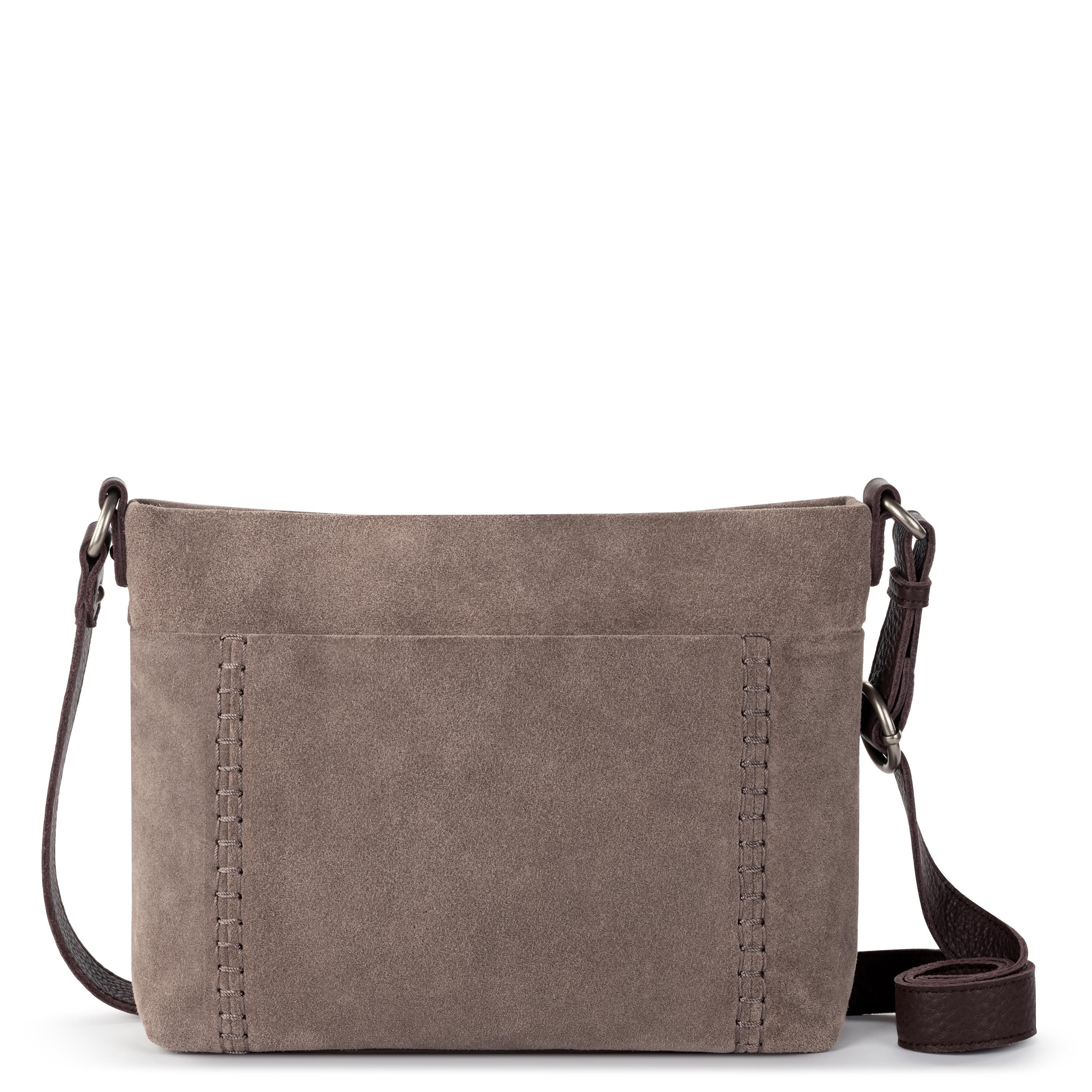 Melrose Crossbody Bag - Genuine Leather & Mushroom Suede Handbag for Women | Perfect for Work, Travel & Everyday Use