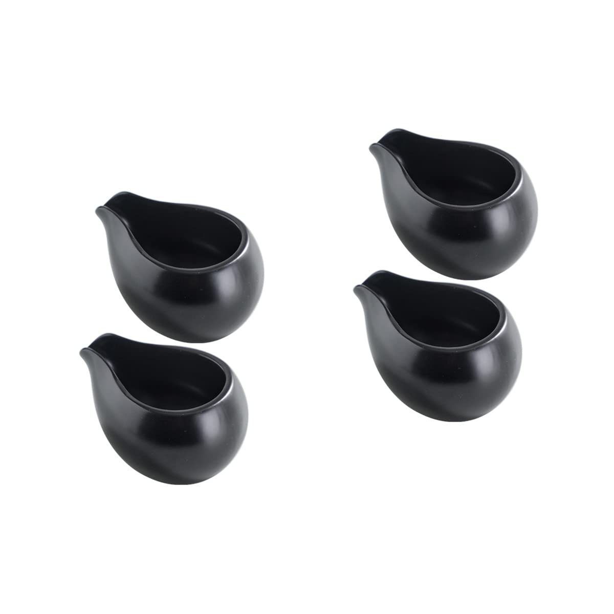 Happyyami 4-Piece Mini Ceramic Bowls Set - Small Serving Dishes for Dips, Sauces, Desserts, Snacks & Jam - Perfect for Party Platters, Appetizers & Home Kitchen Use