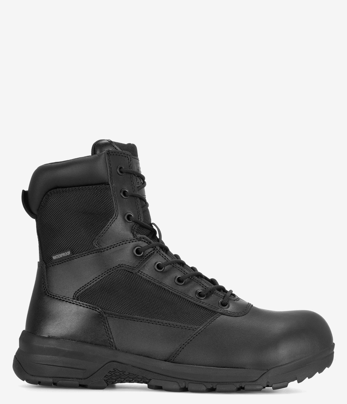 Belleville Spear Point 8 Composite Toe Waterproof Side Zip Tactical Boots for Men - Military & Work Safety Shoes for Outdoor, Hiking & Construction