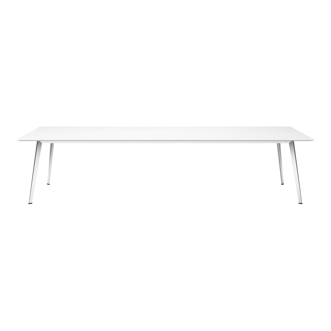 Modern Rectangular JW Dining Table - Solid Wood Kitchen Table for 6-8 People - Perfect for Family Dinners & Entertaining Guests