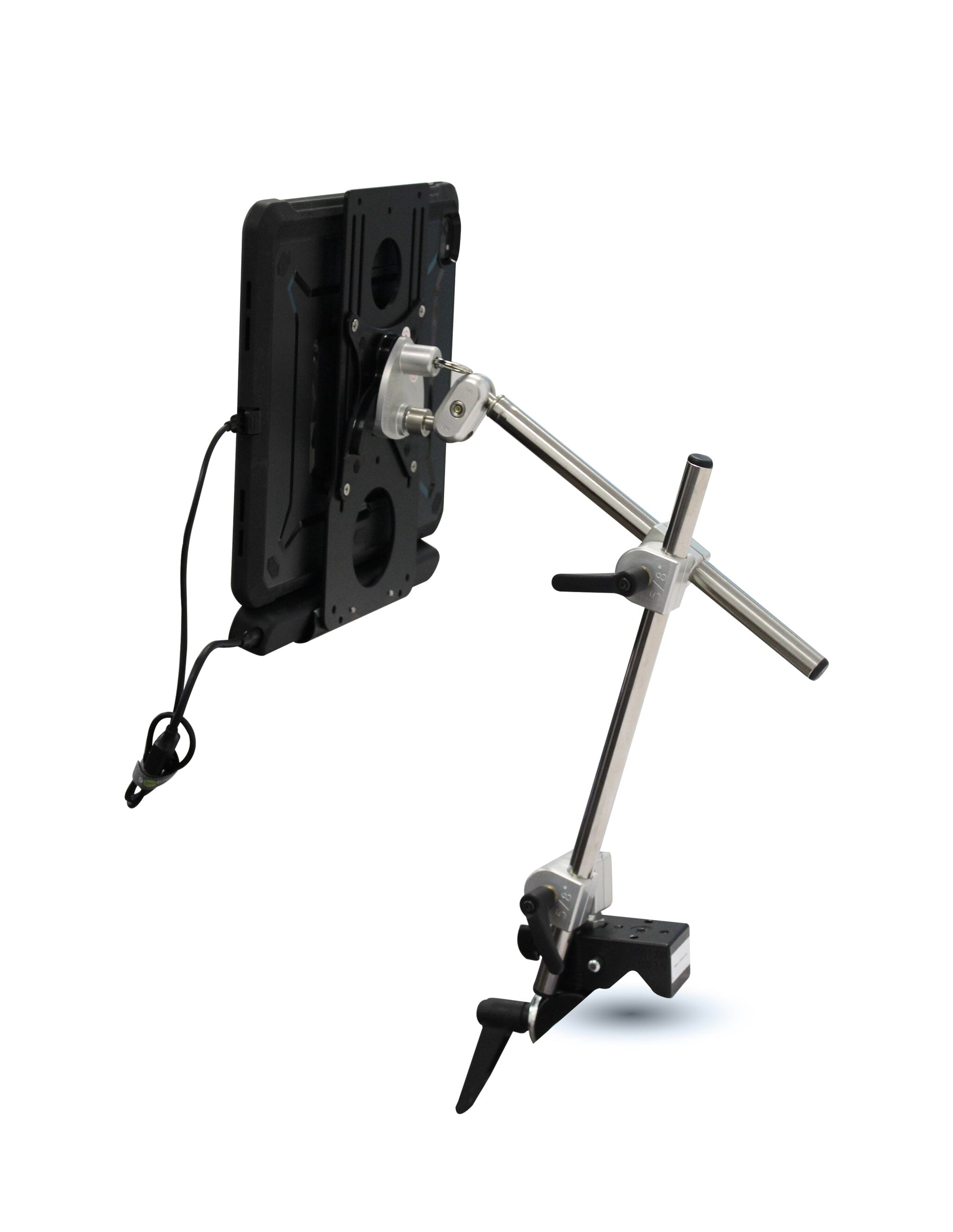 Daessy Lite Mount for iPad Pro with Eye Gaze (Hiru) - Adjustable Tablet Stand for Hands-Free Viewing, Perfect for Gaming, Streaming & Video Calls
