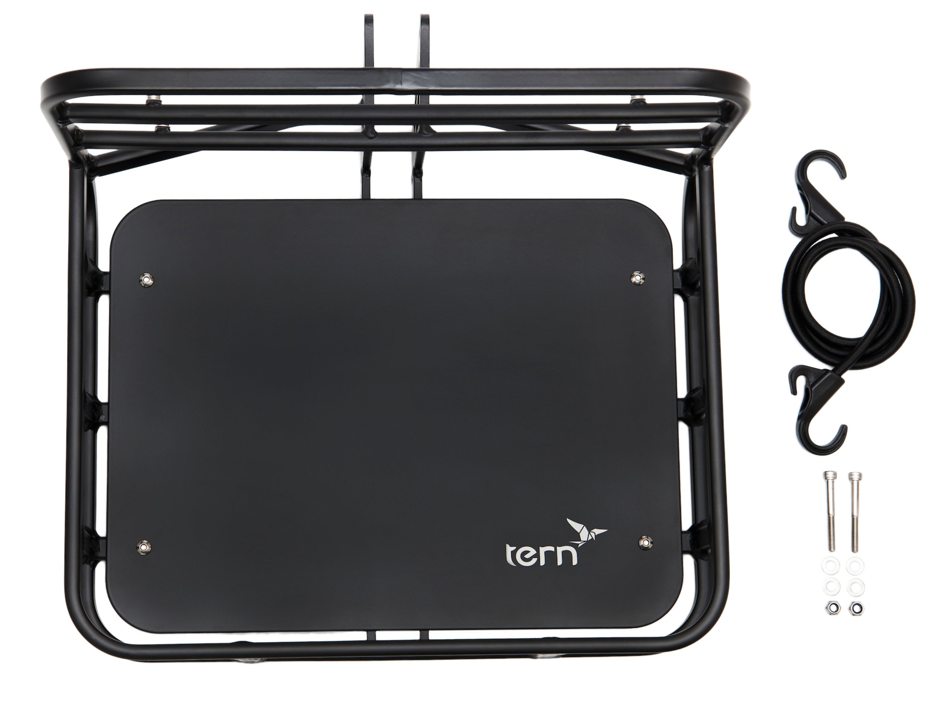 Tern Transporteur Bike Rack - Heavy Duty Cargo Carrier for Bicycles - Perfect for Commuting, Grocery Shopping & Outdoor Adventures