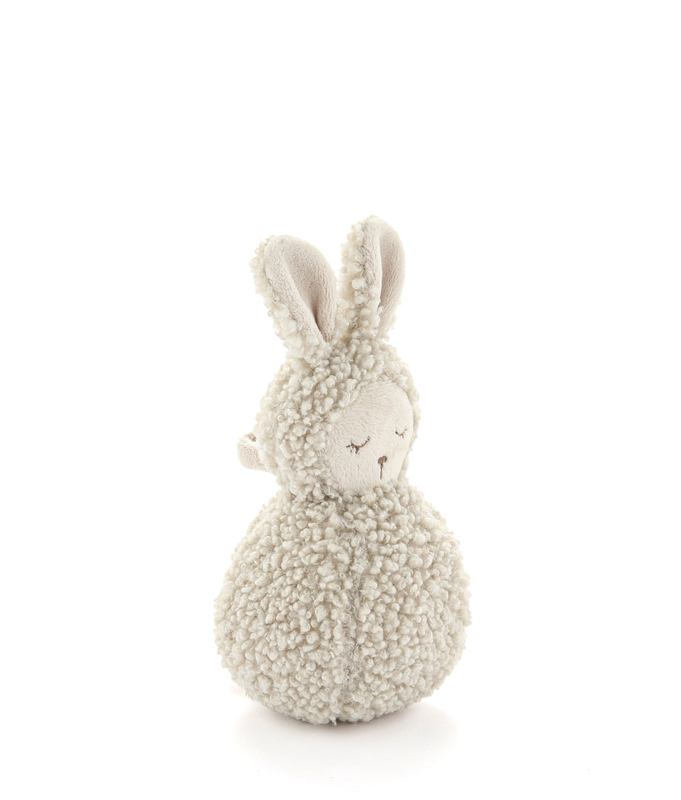 Sonny Bunny Roly Poly Rattle Toy - Fun Baby Shower Gift & Tummy Time Sensory Play for Infants