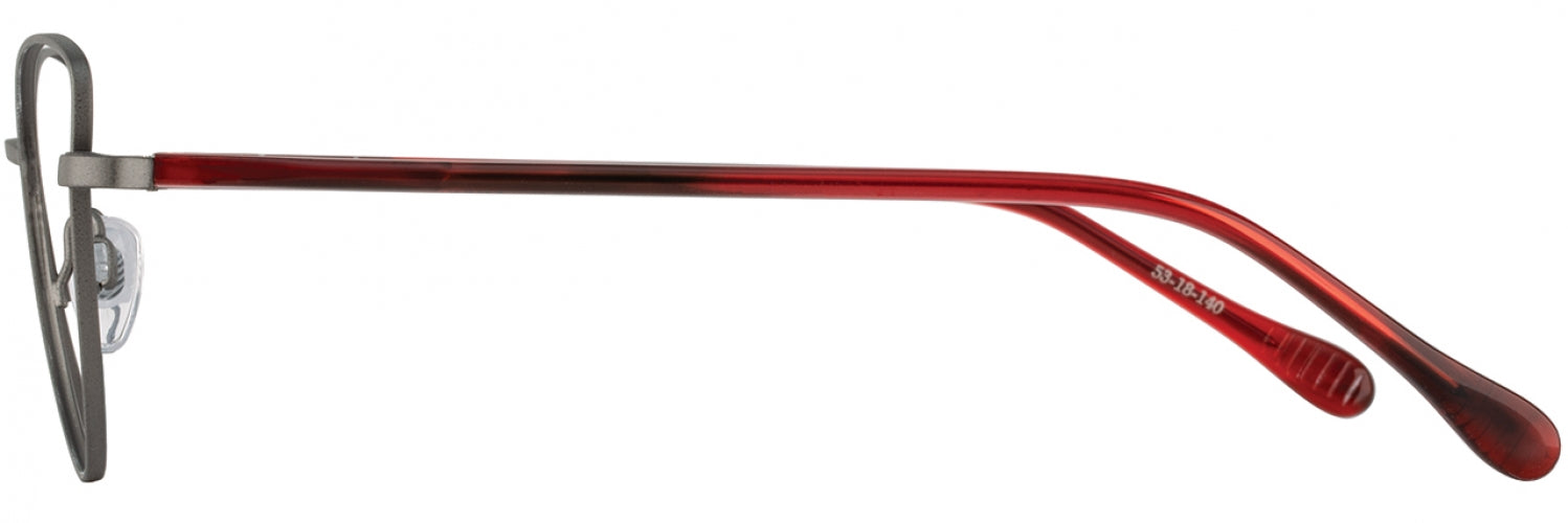 Alan J AJ510 Stylish Eyeglasses for Men & Women - Trendy Lightweight Frame for Reading & Fashion | Perfect for Work, School & Everyday Use
