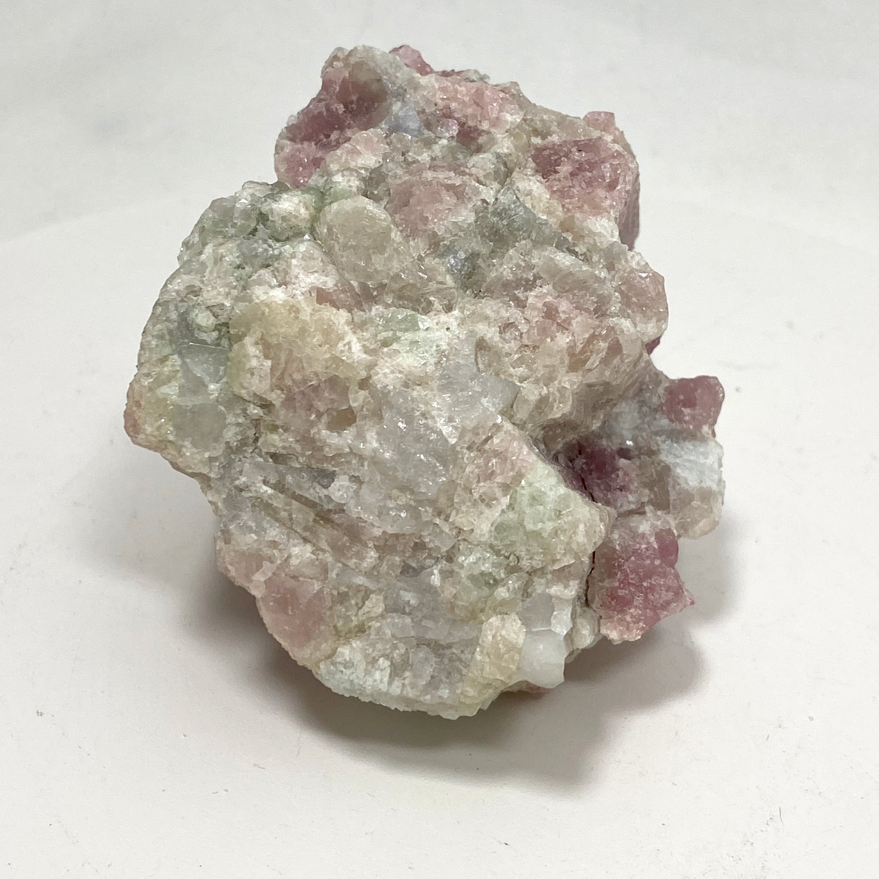 Natural Pink Tourmaline on Quartz Crystal - PTQ 04 Specimen for Mineral Collectors, Healing Crystals & Home Decor | Perfect for Meditation, Reiki & Display Cases