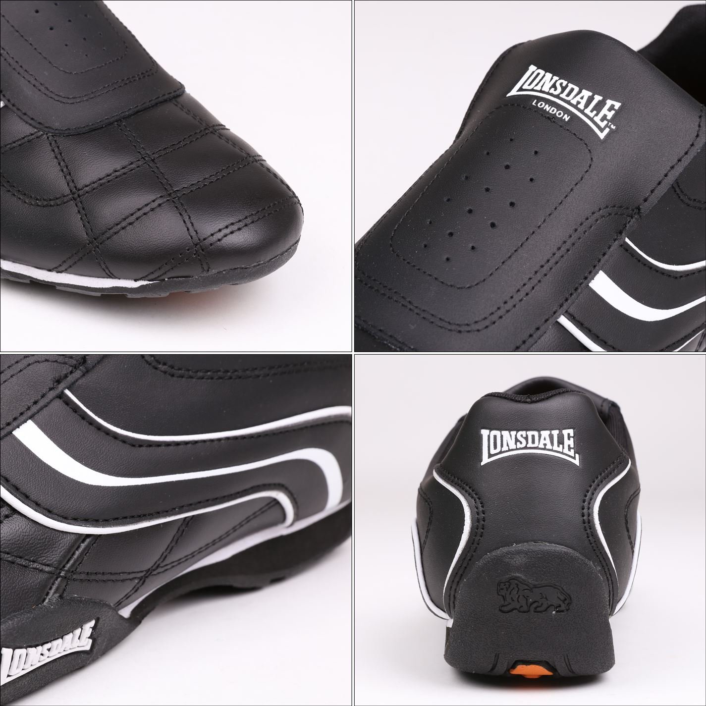 Lonsdale Men's Camden Slip-On Low Top Sneakers - Comfortable Casual Shoes for Walking, Gym & Everyday Wear