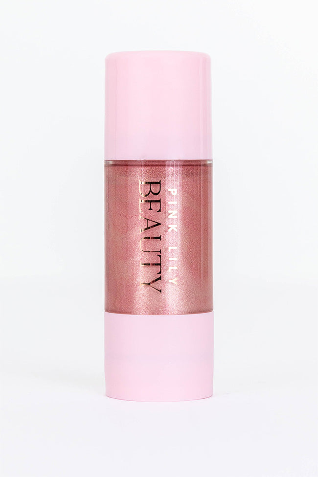 Pink Lily Beauty Radiant Bloom Blushing Drops - Radiant Rose Liquid Blush for Cheeks | Natural Glow Makeup | Perfect for Daytime & Night Out Looks | FINAL SALE