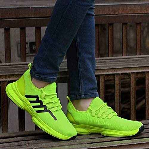 AMIFAA Men's Running Shoes - Lightweight Athletic Sneakers for Jogging, Gym Workouts & Outdoor Sports | Breathable Comfort Walking Shoes for Men