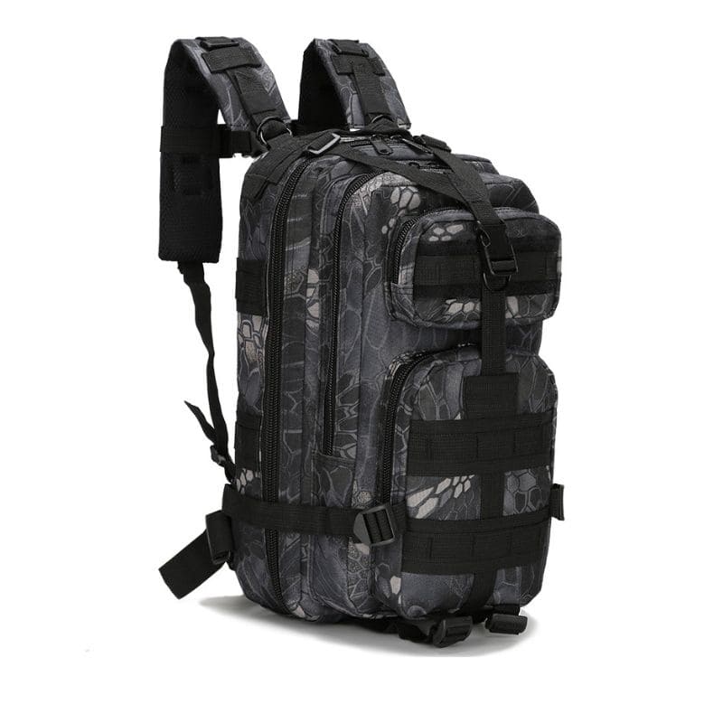 30L Tactical Backpack for Men & Women - Waterproof Military Rucksack with MOLLE System - Perfect for Hiking, Camping, Travel & Outdoor Adventures