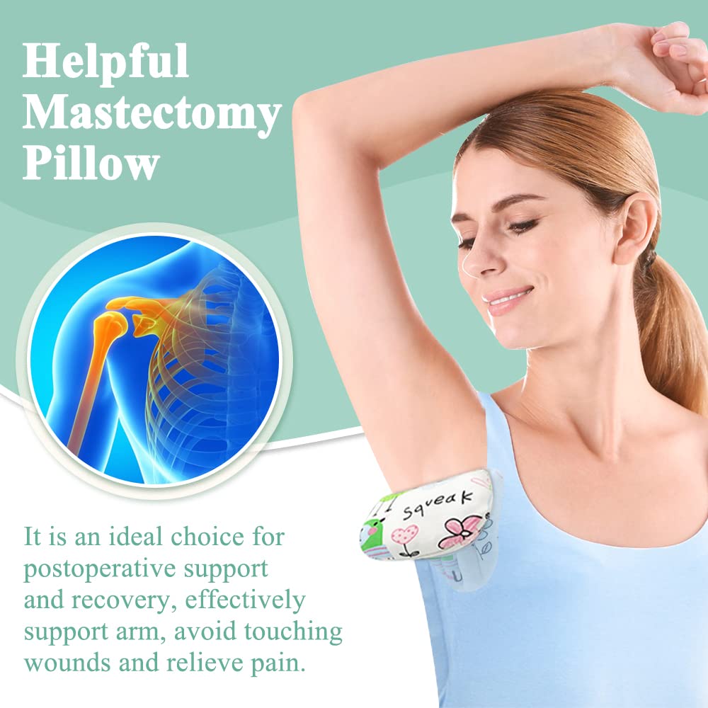 **KAAMOS Post-Surgery Recovery Pillow for Lymphedema & Mastectomy - Underarm Support Pillow for Pain Relief, Breast Surgery Recovery, Sleeping Comfort (1PC) - Ideal for Post-Op Care, Rest & Pain Management**