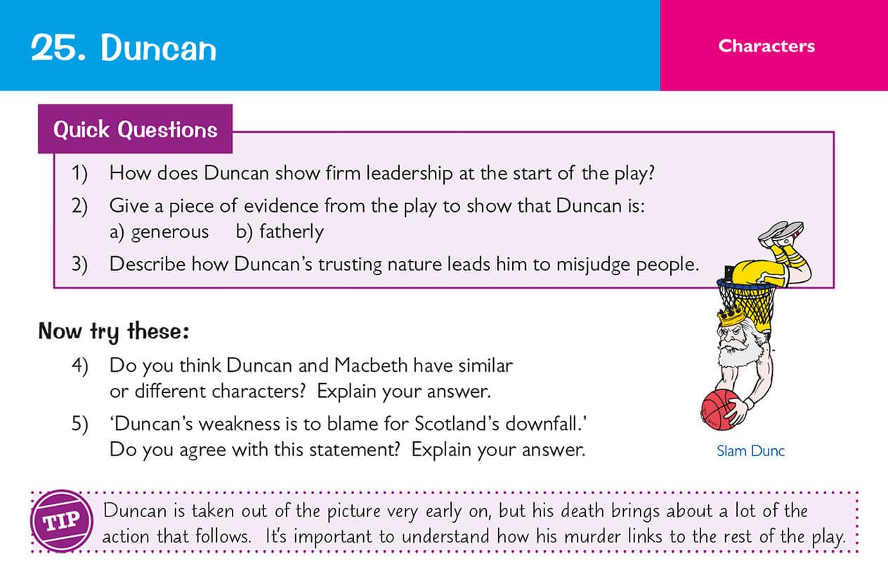 GCSE English Literature Revision Cards: Macbeth by Shakespeare - Study Guide for 2025 & 2026 Exams | CGP GCSE Question Cards | Perfect for Classroom Learning & Self-Study