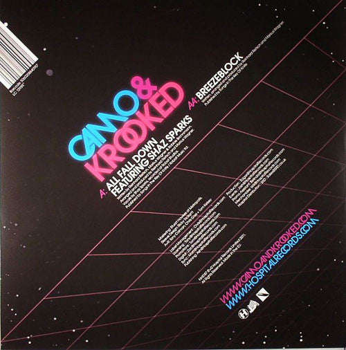 Camo & Krooked - All Fall Down / Breezeblock (Vinyl & Digital Download) | Drum & Bass Music for DJ Sets, Workout & Gaming Sessions