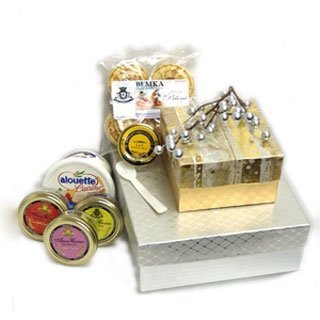 Premium Gourmet Caviar Gift Basket - Luxury Russian Sturgeon Caviar & Delicacies for Special Occasions, Holidays & Corporate Gifting