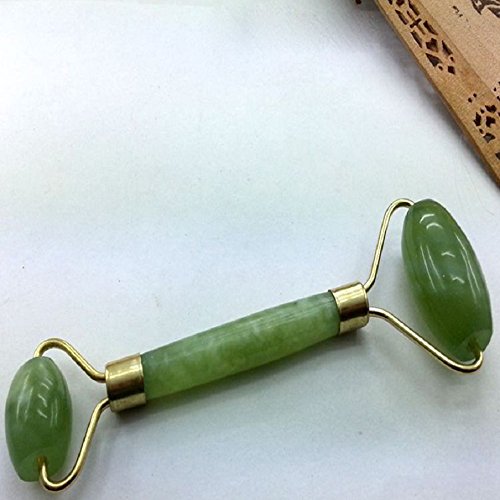 2020 Winter Deals - Natural Jade Roller for Face, Body, Head & Neck Massage - Beauty Device for Skin Care & Relaxation - Perfect for Home Spa, Self-Care & Anti-Aging Routine