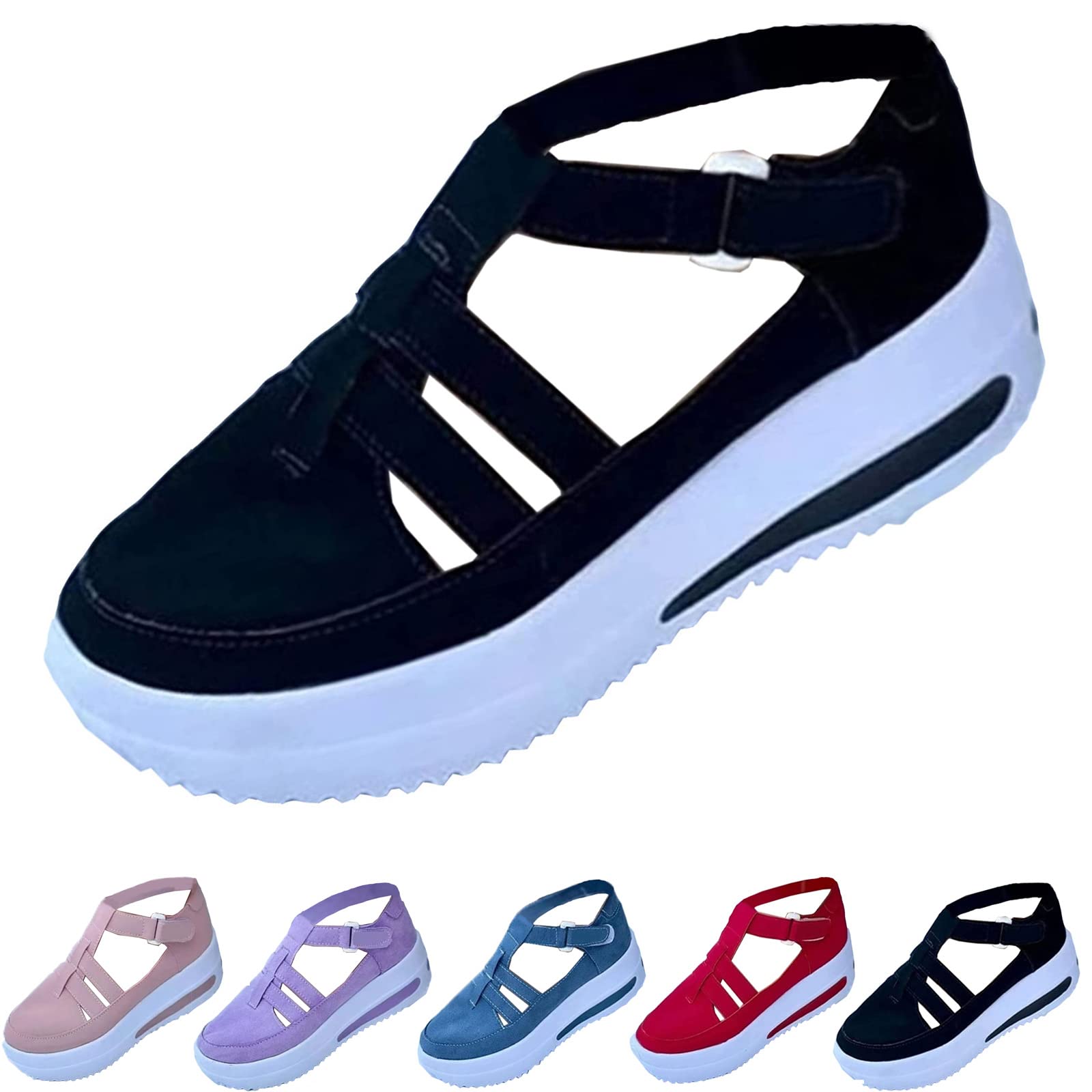 2023 Women's Orthopedic Walking Shoes - Arch Support & Diabetes Comfort - Casual Sandals for Daily Wear, Work & Travel