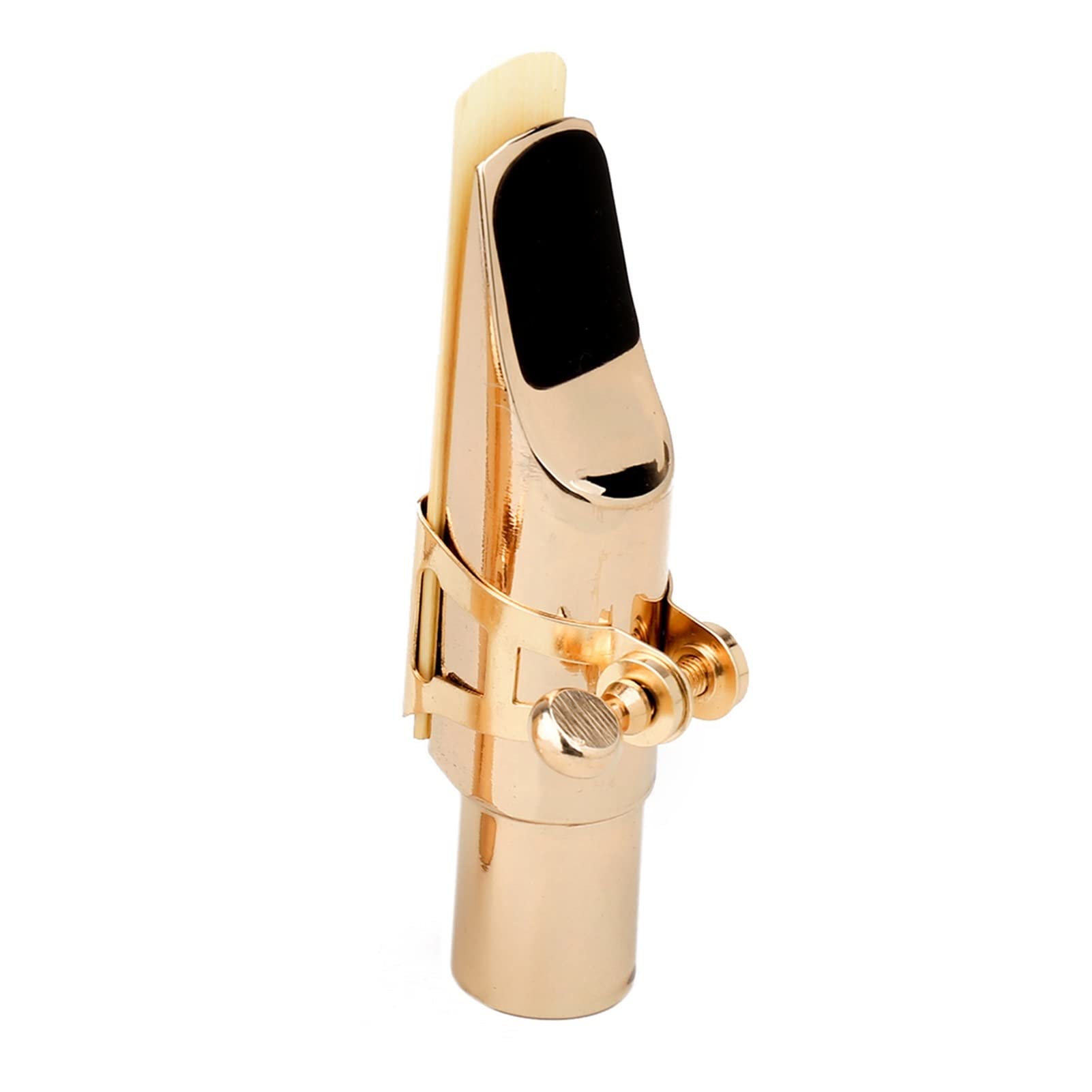 Golden Alto Saxophone Replacement Head - 1pc Sax Flute Upgrade Accessory for Professional Musicians | Perfect for Jazz, Band Performances & Music Practice