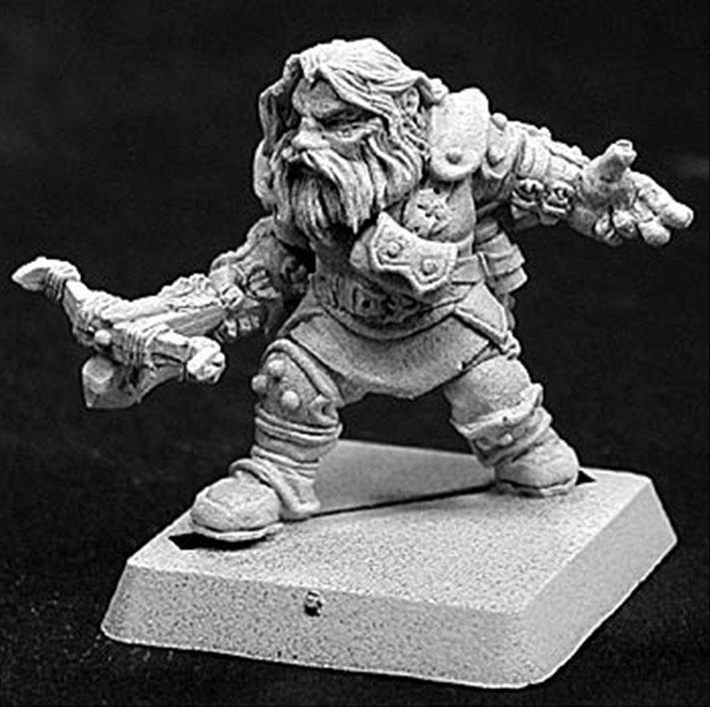 Reaper Miniatures Snorri Dwarf Solo Figure - Highly Detailed Fantasy Tabletop RPG Mini for Dungeons & Dragons, Pathfinder, and War Gaming - Perfect for Collectors and Painters