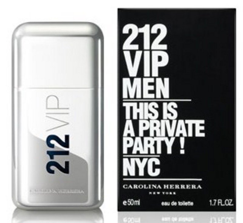 CAROLINA HERRERA 212 VIP Men's Eau de Toilette Spray 1.7 oz - Premium Cologne for Men, Fresh & Woody Fragrance, Day & Night Wear, Gift for Him