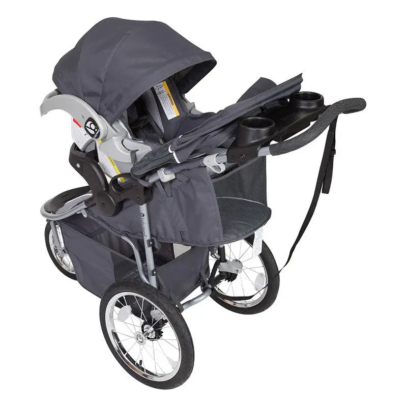 Cityscape Jogger Travel System with EZ Flex Loc® Infant Car Seat - Lightweight Stroller & Safe Baby Carrier for Urban Adventures, Park Walks & Family Outings