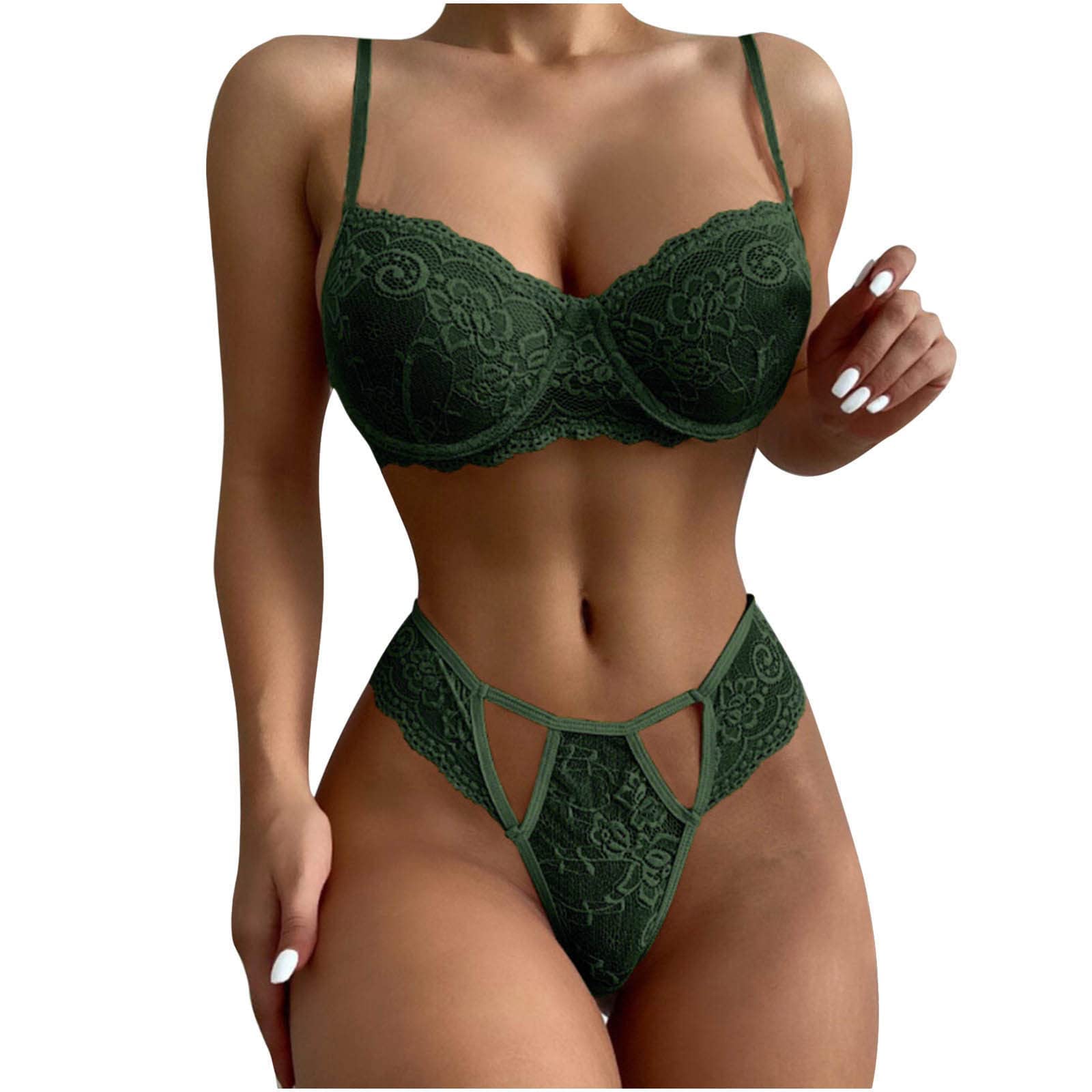 Sheer Lingerie for Women - Sexy Lace Bodysuit, Babydoll & Teddy Sleepwear Set | Transparent Underwear for Romantic Nights & Special Occasions