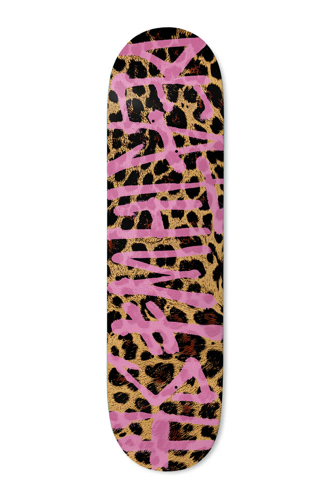 Deathwish Leopard Spray Skateboard Deck (8.38