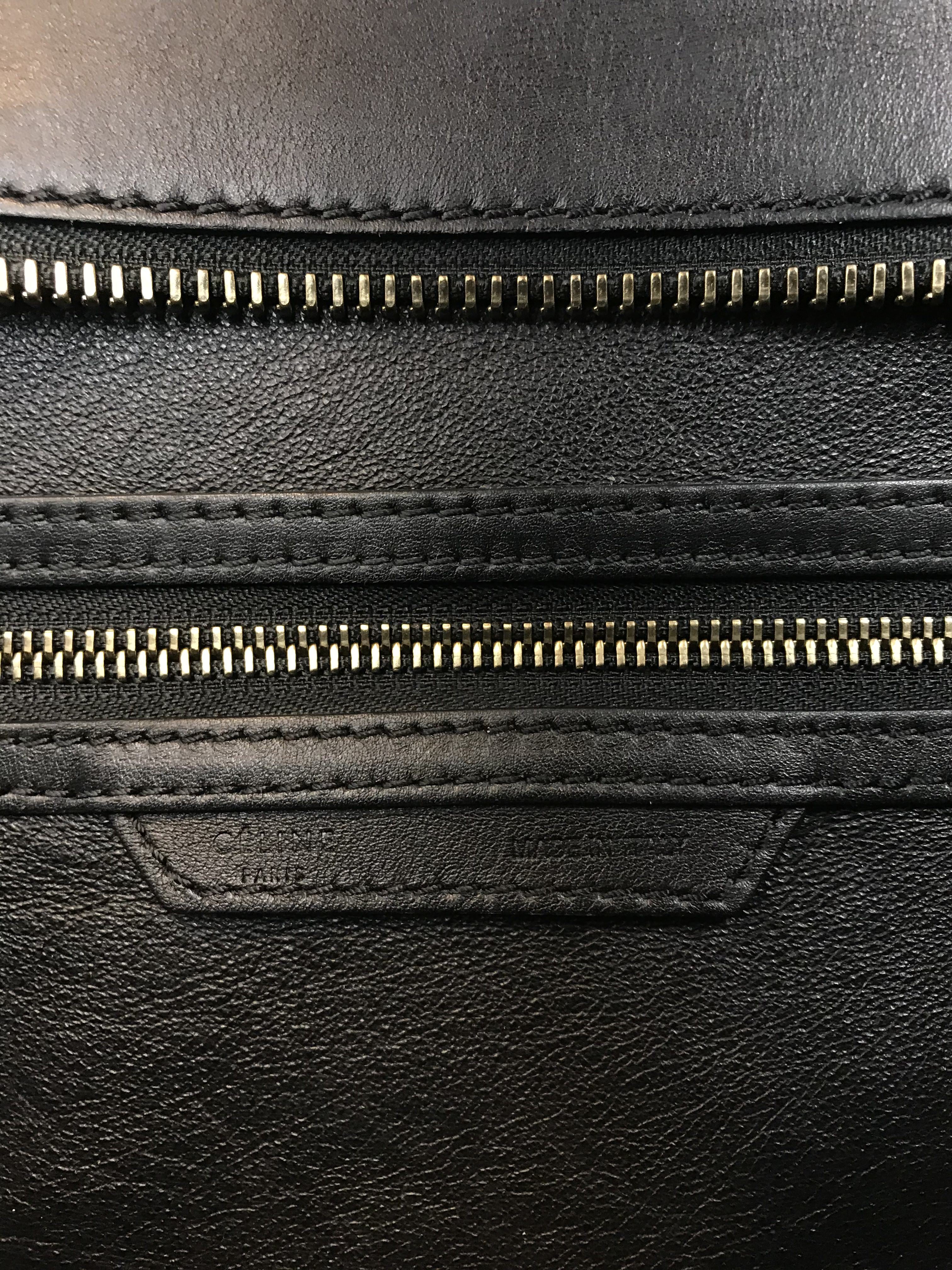 Celine Mini Luggage Calfskin Tote Bag for Women - Luxury Leather Handbag with Top Handle, Perfect for Work, Travel & Everyday Use