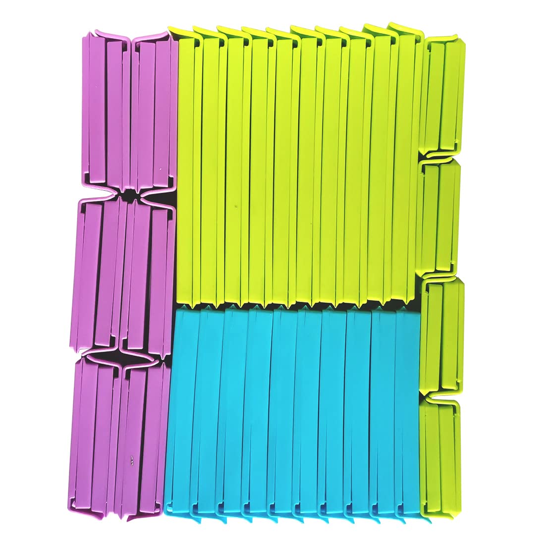 40 PCS Multi-Size Food Bag Clips - Airtight Kitchen Sealing Clips for Chips, Snacks & Groceries | Perfect for Pantry Organization & Food Freshness