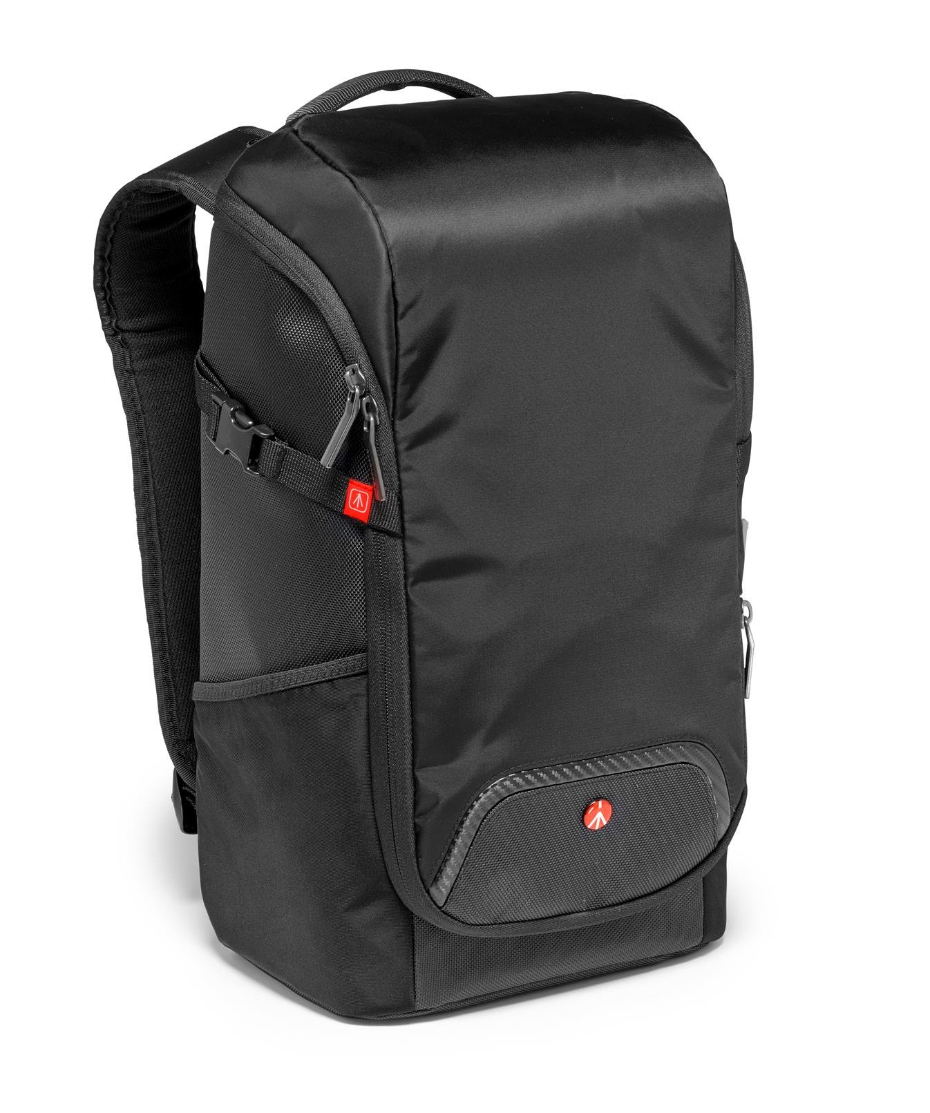Manfrotto MB MA-BP-C1 Lightweight Advanced Camera Backpack Compact 1 for Mirrorless Cameras - Durable DSLR Bag with Padded Protection, Black - Perfect for Travel, Hiking & Photography Enthusiasts