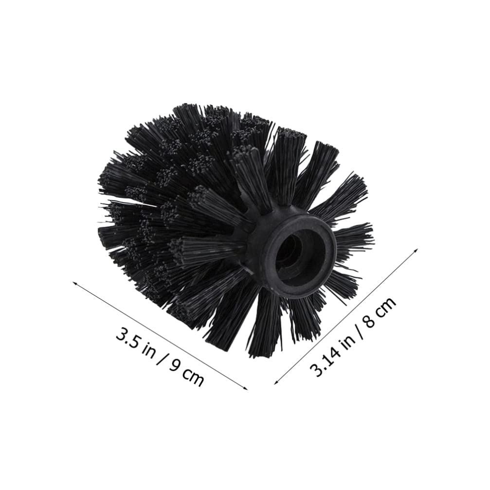 Cabilock 3-Pack Brush Head Replacement for Household Cleaning - Durable Bathroom & Kitchen Brush Refills for Mops, Brooms & Cleaning Tools | Perfect for Tile, Grout & Hard-to-Reach Areas