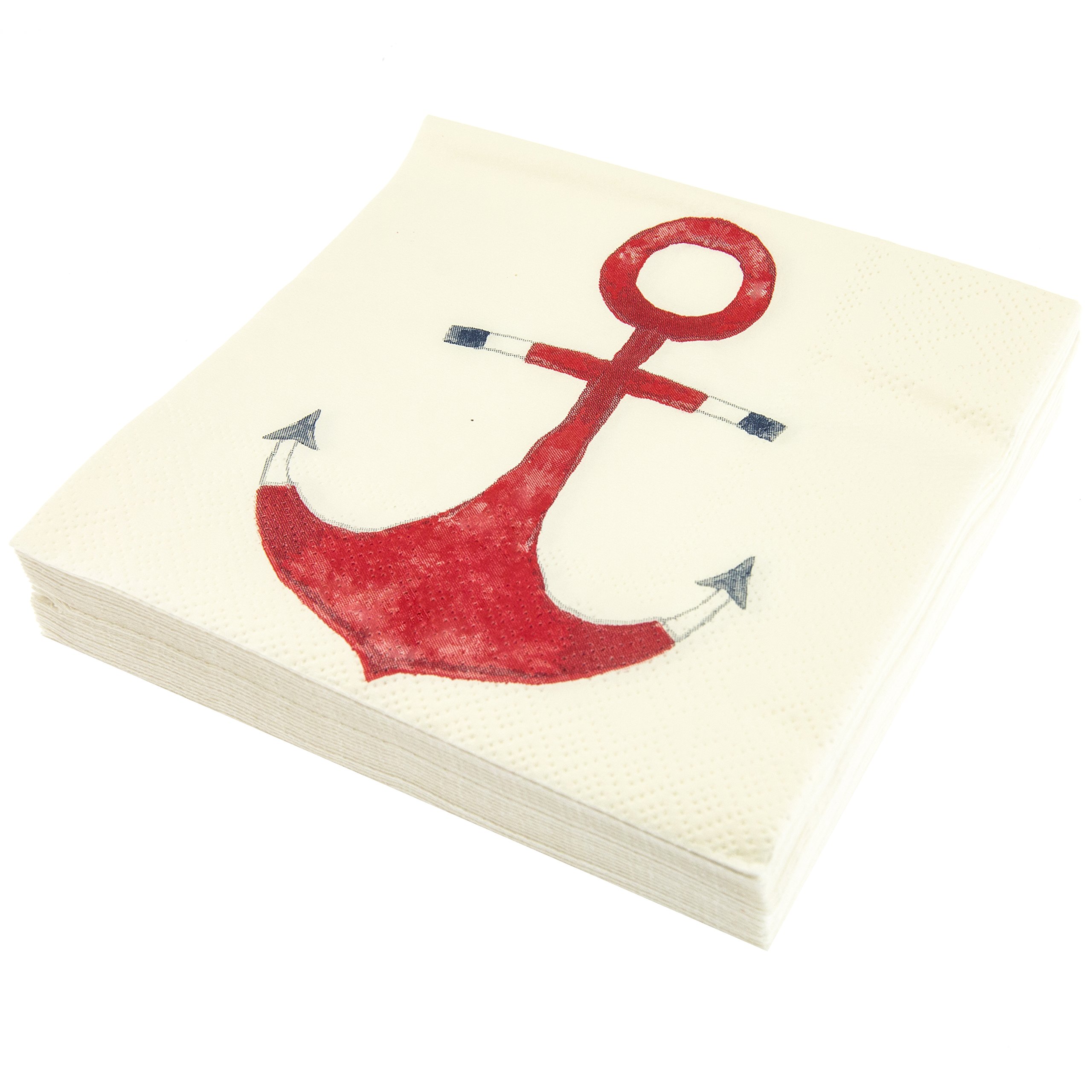 Ahoy Matey Nautical Party Napkins - 20 Pack 5
