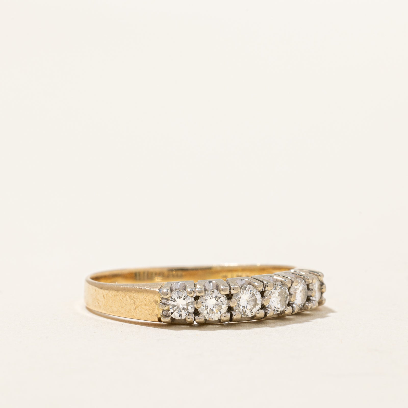 Birks' Pavé Set Diamond Ring | 0.50 Carat Total Weight | Size 7.5 | Elegant Wedding Band, Anniversary Gift, or Engagement Ring for Women