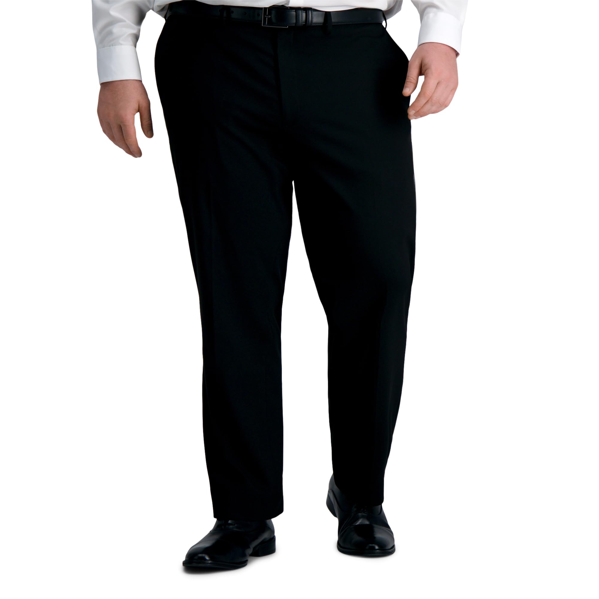 Haggar Men's Premium Tailored Fit Solid Suit Separates - Dress Pants & Blazer Jacket Set (Regular, Big & Tall Sizes) | Business Attire, Office Wear & Formal Occasions