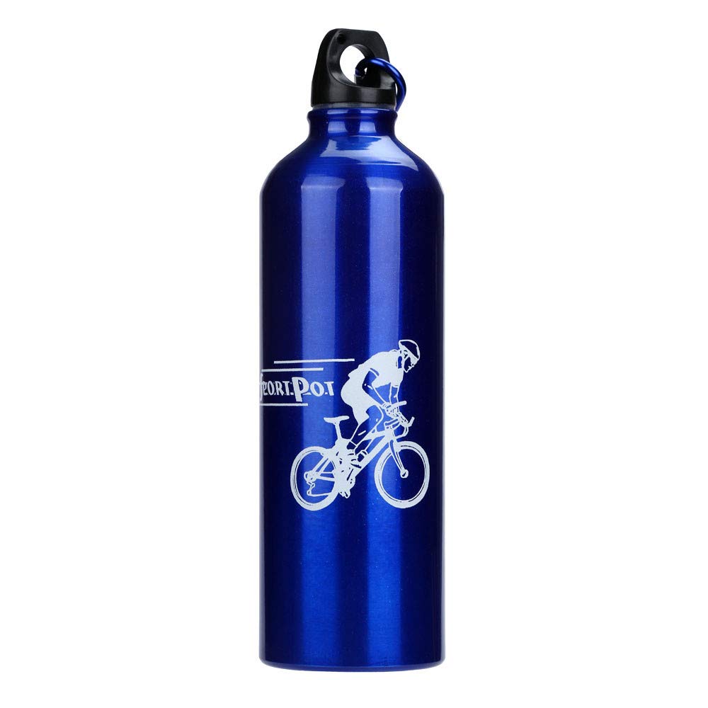 Selomore 750ml Aluminum Alloy Water Bottle for Cycling, Camping & Sports - Lightweight, Leak-Proof & Durable Hydration for Outdoor Adventures, Gym Workouts & Daily Commute