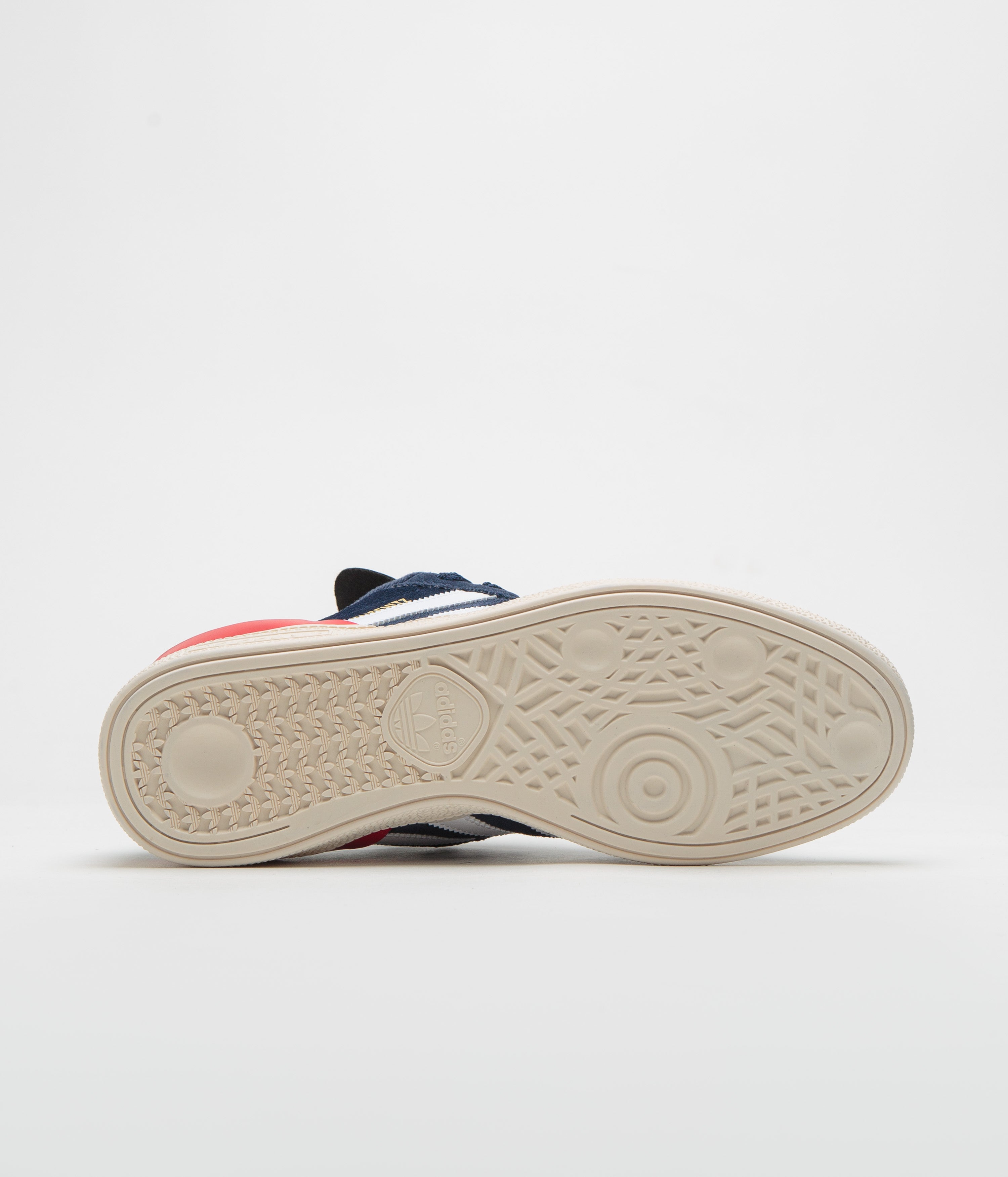 Adidas Busenitz Shoes Men's Skateboarding Sneakers - Collegiate Navy/FTWR White/Better Scarlet - Lightweight & Durable for Street Skating & Casual Wear