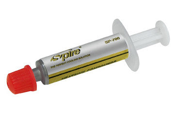 Premium Spire SilverGrease SP 700/0.5G High-Performance Thermal Paste - Ideal for CPU/GPU Cooling, PC Builds & Electronics Heat Dissipation