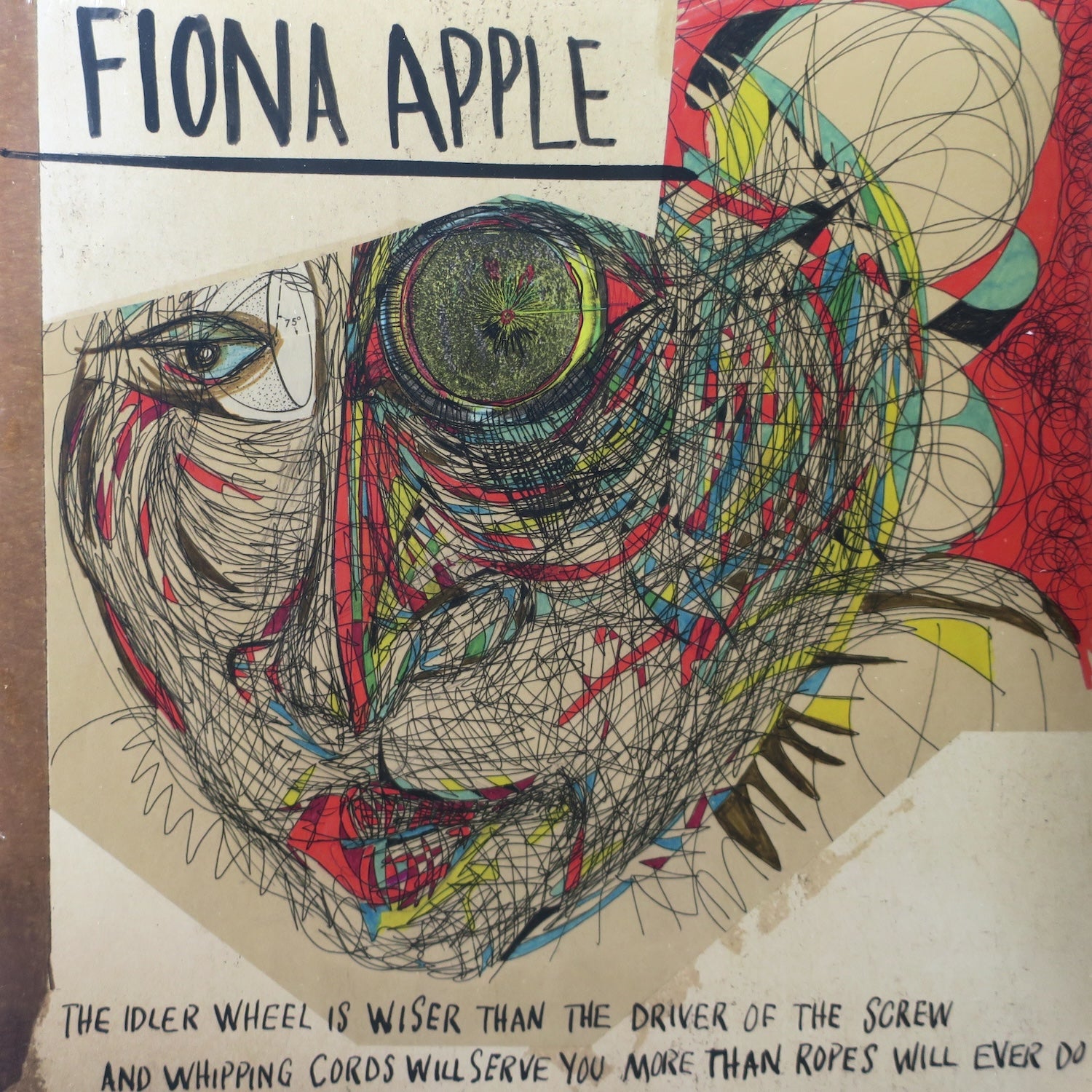 Fiona Apple 'The Idler Wheel Is Wiser Than the Driver of the Screw...' 180g Remastered Vinyl LP Record - Perfect for Audiophiles, Vinyl Collectors & Home Listening Sessions
