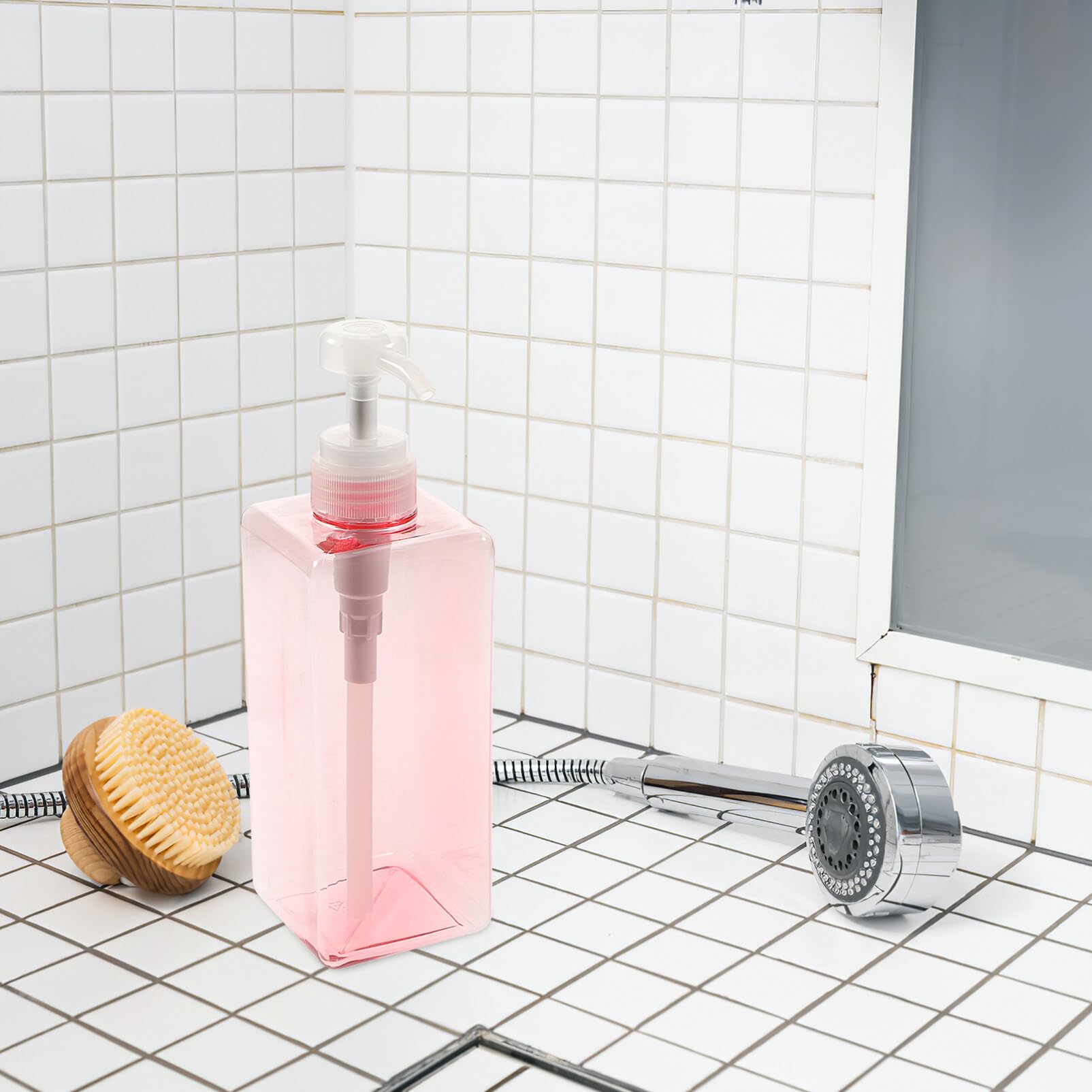 **Hemoton Square Empty Pump Bottle - Hand Soap Dispenser, Lotion Bottle, Foam Soap Dispenser for Travel, Shampoo & Body Wash - Perfect for Bathroom Sink, Kitchen, Salon & On-the-Go Use**