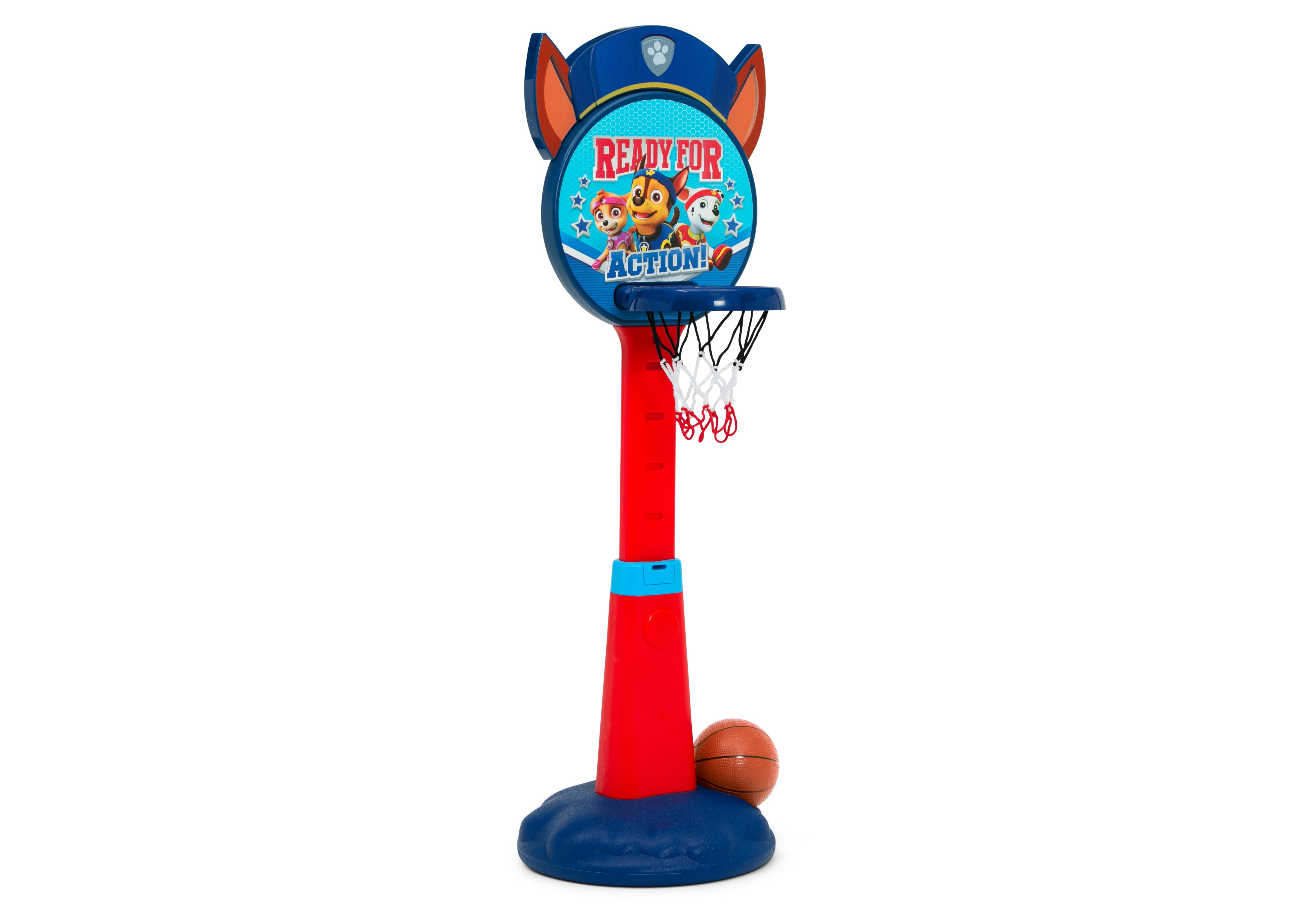 PAW Patrol Kids Basketball Set - Durable Plastic Hoop & Ball for Indoor & Outdoor Play - Perfect for Backyard, Playroom & Birthday Parties
