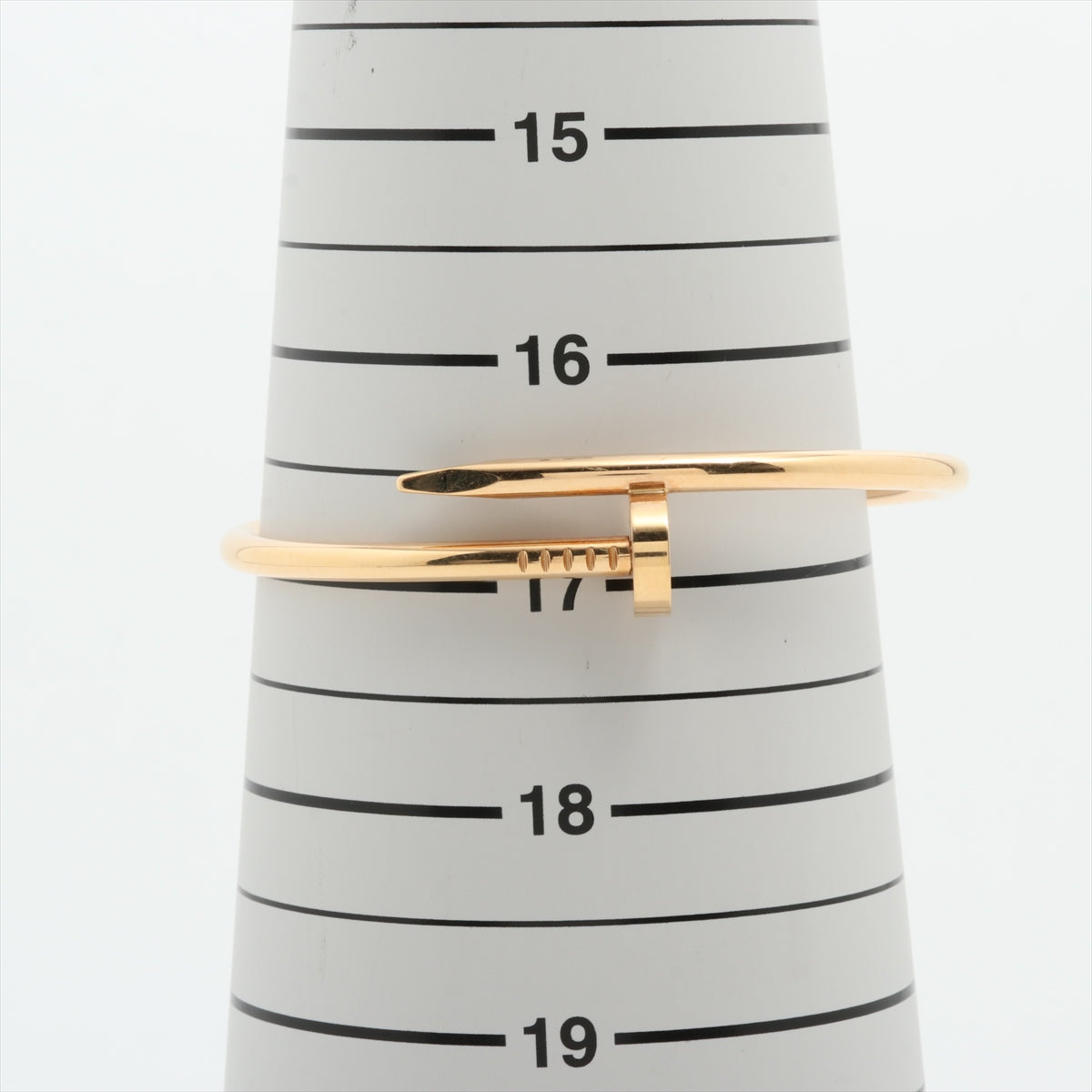 Cartier Juste Un Clou JUC 18 Pink Gold Bracelet for Women - Luxury Nail Design Bangle for Everyday Wear & Special Occasions