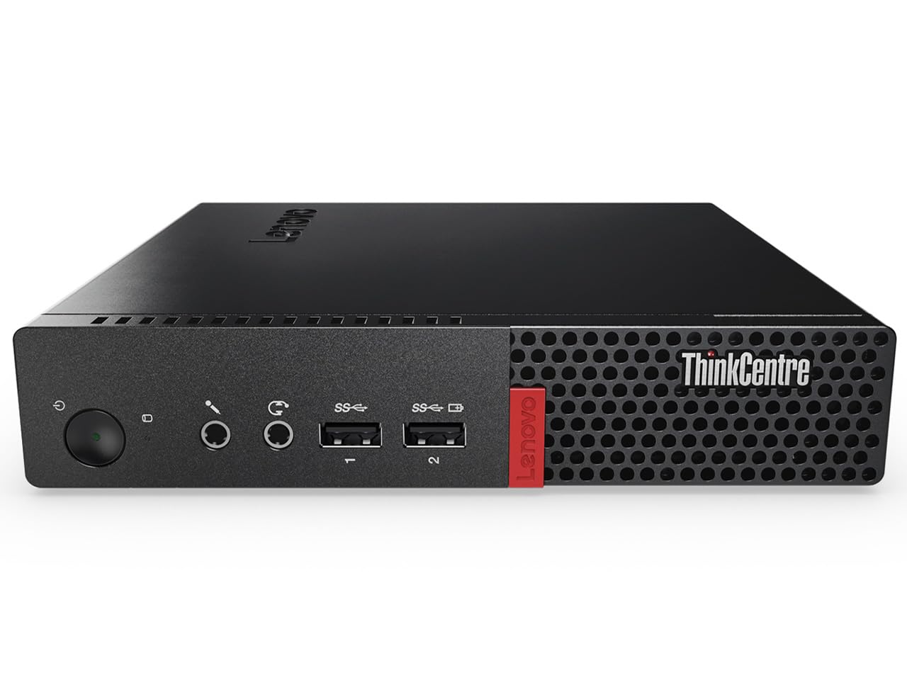 Lenovo ThinkCentre M710q Tiny Mini Desktop PC - Intel Core i5-6500 3.2GHz (Up to 3.6GHz), 16GB RAM, 256GB SSD, WiFi, Bluetooth, Windows 10 Pro (Renewed) - Perfect for Home Office, Small Business & Digital Signage