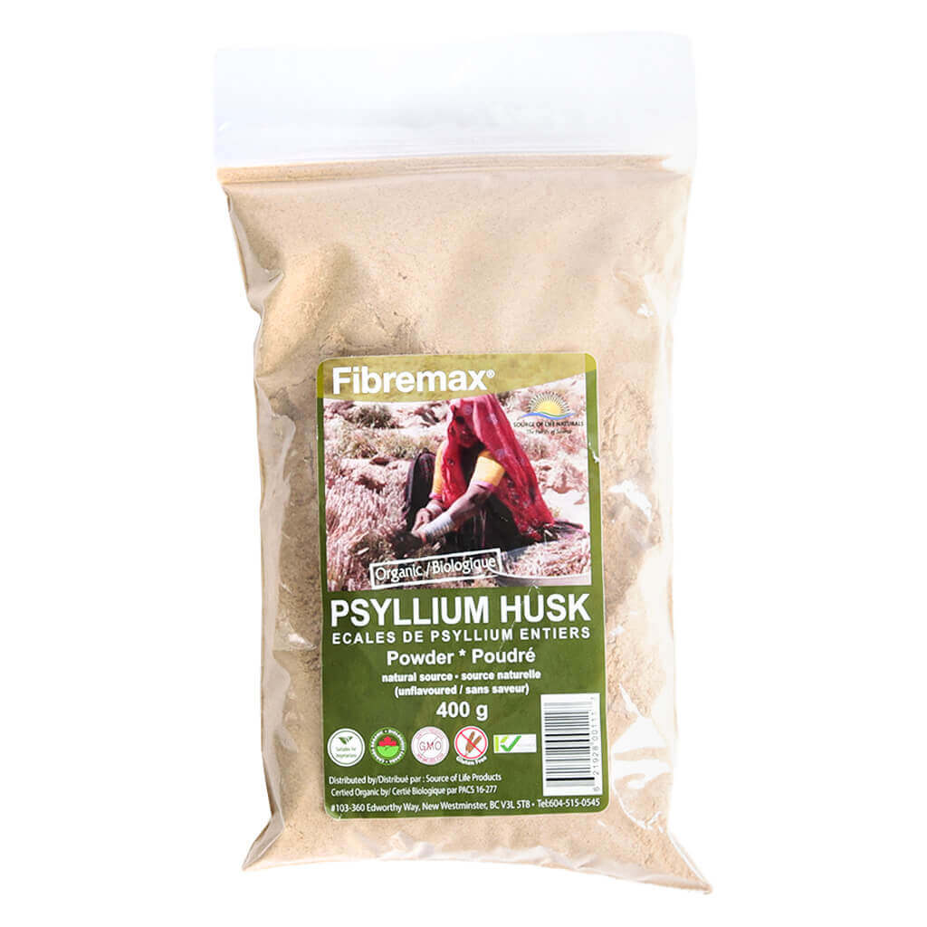 Organic Psyllium Husk Powder for Digestion & Weight Loss - 100% Pure Fiber Supplement for Smoothie, Baking & Gut Health - Supports Colon Cleansing & Regularity