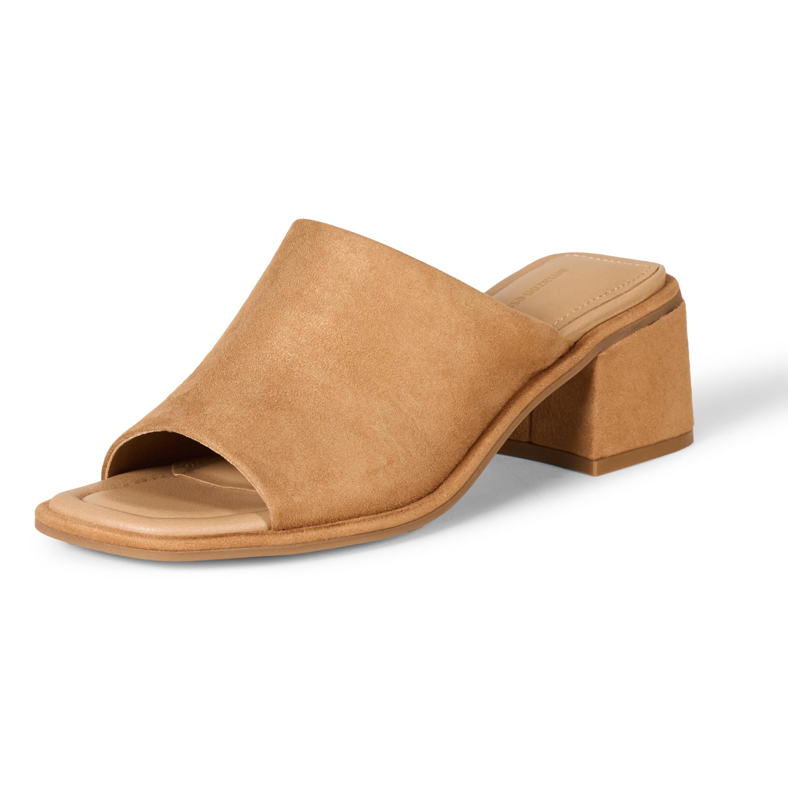 Amazon Essentials Women's Block Heel Mule - Comfortable Slip-On Shoes for Work, Office & Casual Wear | Breathable & Stylish Low Heel Pumps for Women