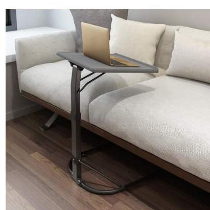 Adjustable Overbed Table with Laptop Stand - Foldable Mobile Bedside Desk for Home Office, Study, and Hospital Use - Perfect for Laptops, Notebooks, Meals & Reading in Bed (Color: Green)