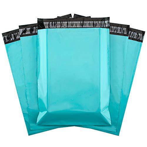 10x13 Inch Teal Poly Mailer Envelopes - Waterproof Shipping Bags for Ecommerce, Clothing & Small Packages | Perfect for Online Stores, Subscription Boxes & Mailing Lightweight Items