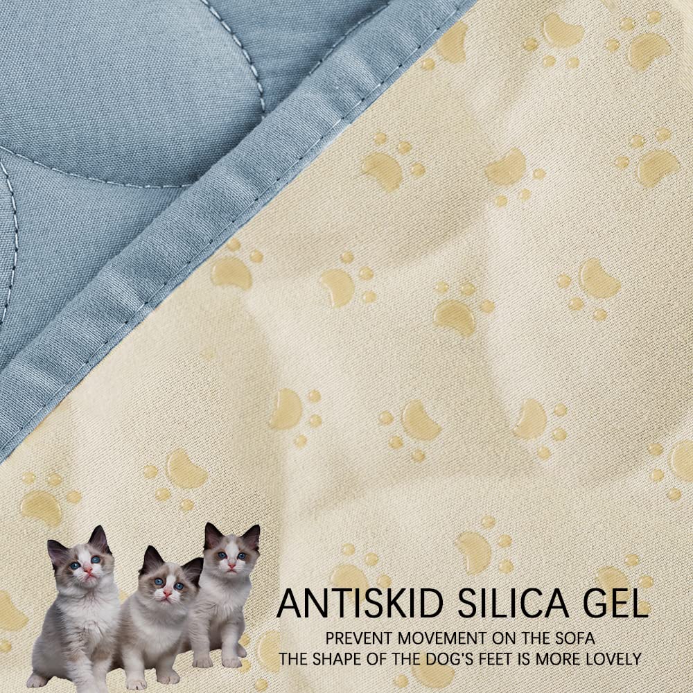 Ameritex Waterproof Pet Bed Cover - Soft Dog Blanket for Sofa, Furniture & Crate Protector | Washable, Non-Slip, Scratch-Resistant | Perfect for Indoor Dogs, Cats & Pets (New Pattern Design)