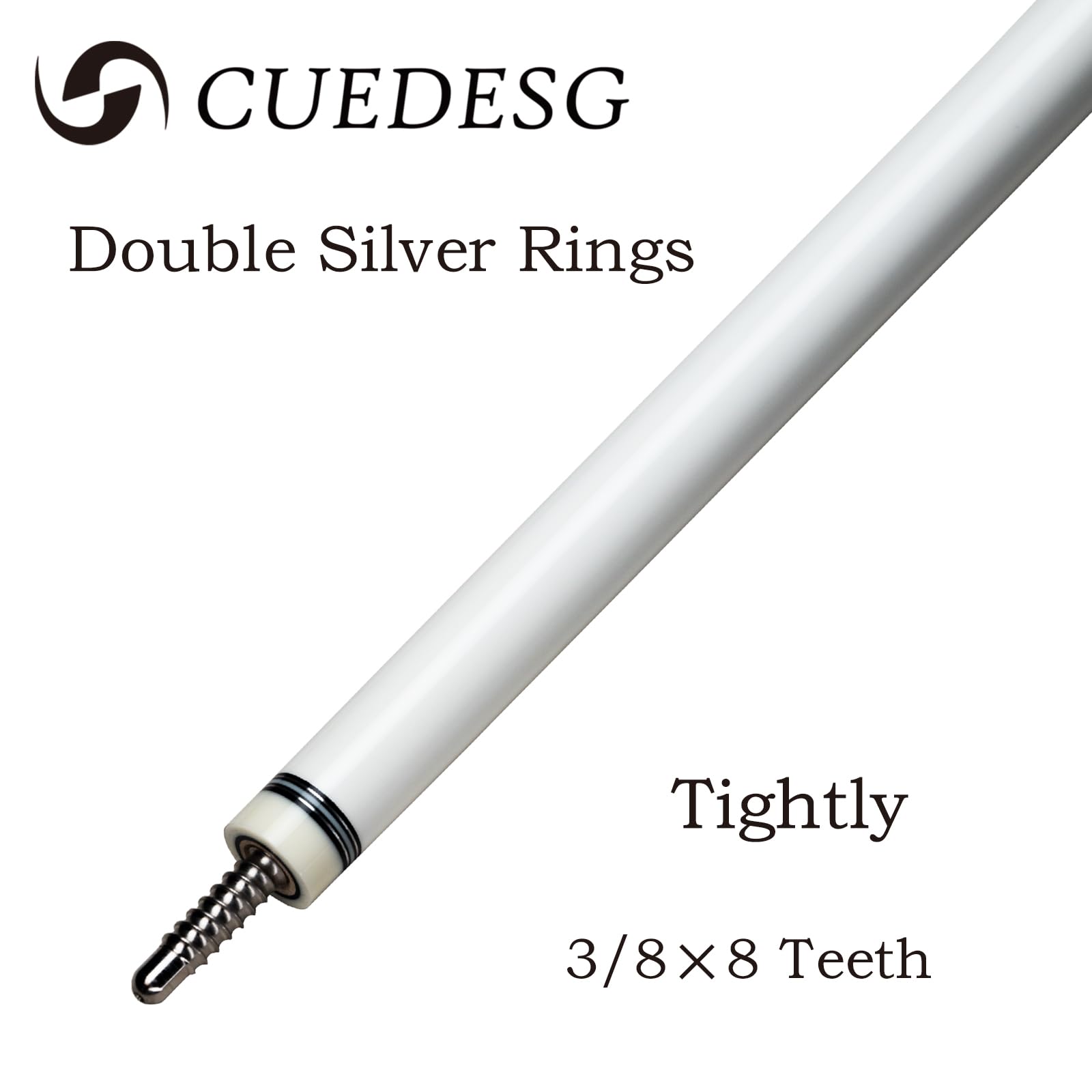 Premium Carbon Fiber Pool Cue Stick - 10.5mm/11.8mm/12.5mm Low Deflection Shaft - Professional Billiard Cue with Protective Case - Perfect for Tournament Play & Home Pool Tables