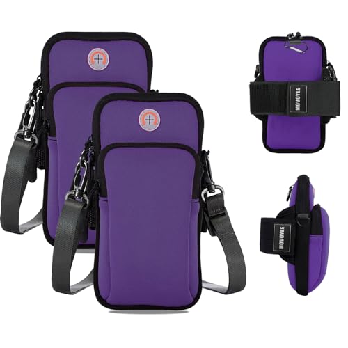 8-Purple with Crossbody Strap&Hook