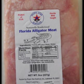 Premium Wild-Caught Alligator Meat - 3 lbs Frozen Pack | Fresh, Tender & Lean Protein | Perfect for Grilling, Stews, and Exotic Cuisine
