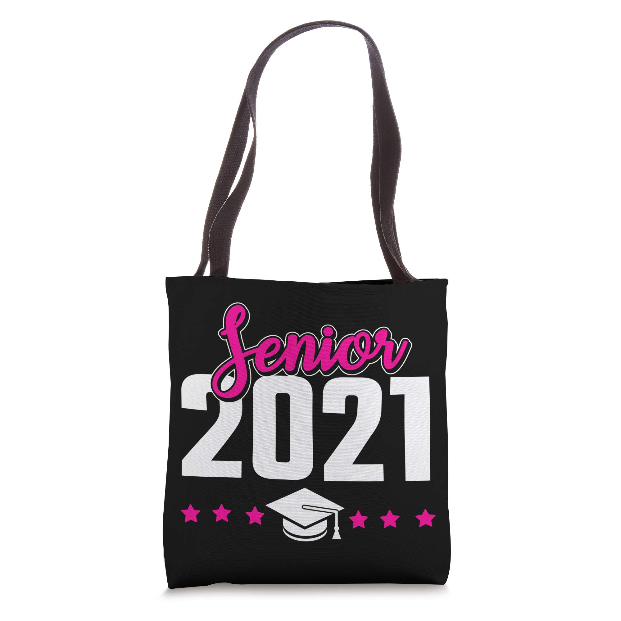 2021 Graduation Gifts for High School & College Seniors - Personalized Tote Bag for Commencement, School Spirit & Everyday Use